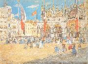 Maurice Prendergast St. Mark Venice oil painting artist